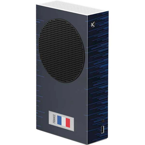 France Soccer Flag Xbox Series S Console Skin